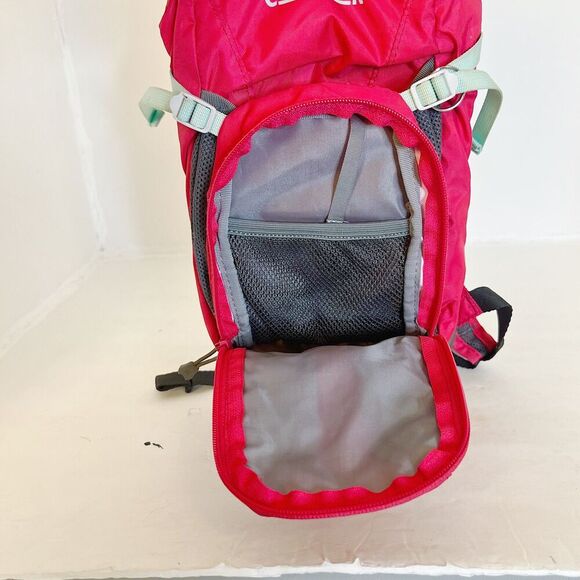 Camelbak Mini M.U.L.E. Hydration Pack Mini Backpack Hiking Running Pink and Mint - Picture 4 of 7